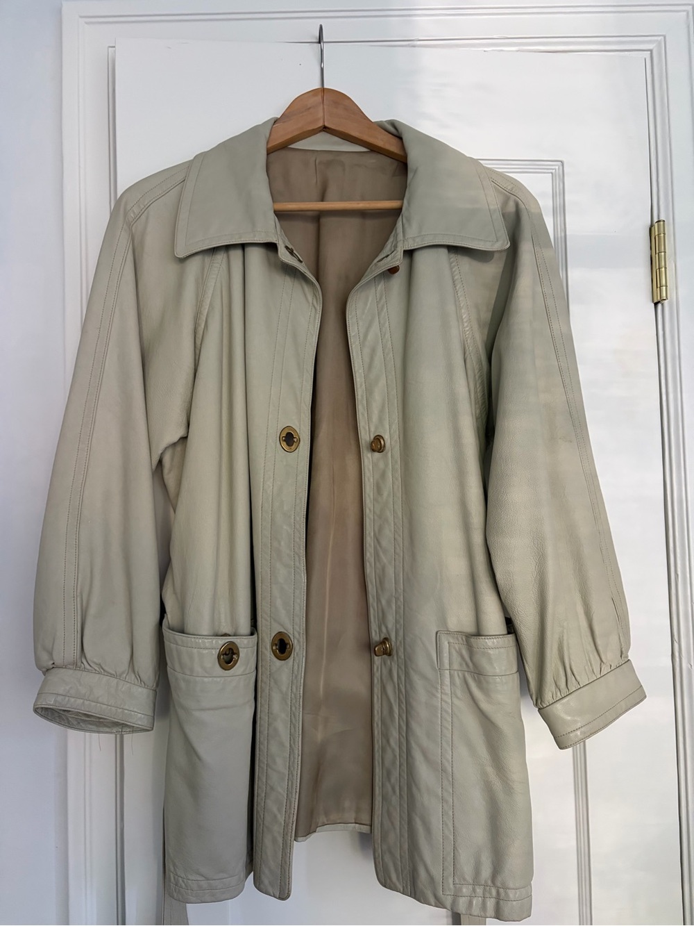 1960s Vintage Bonnie Cashin for Sills Leather Coat
